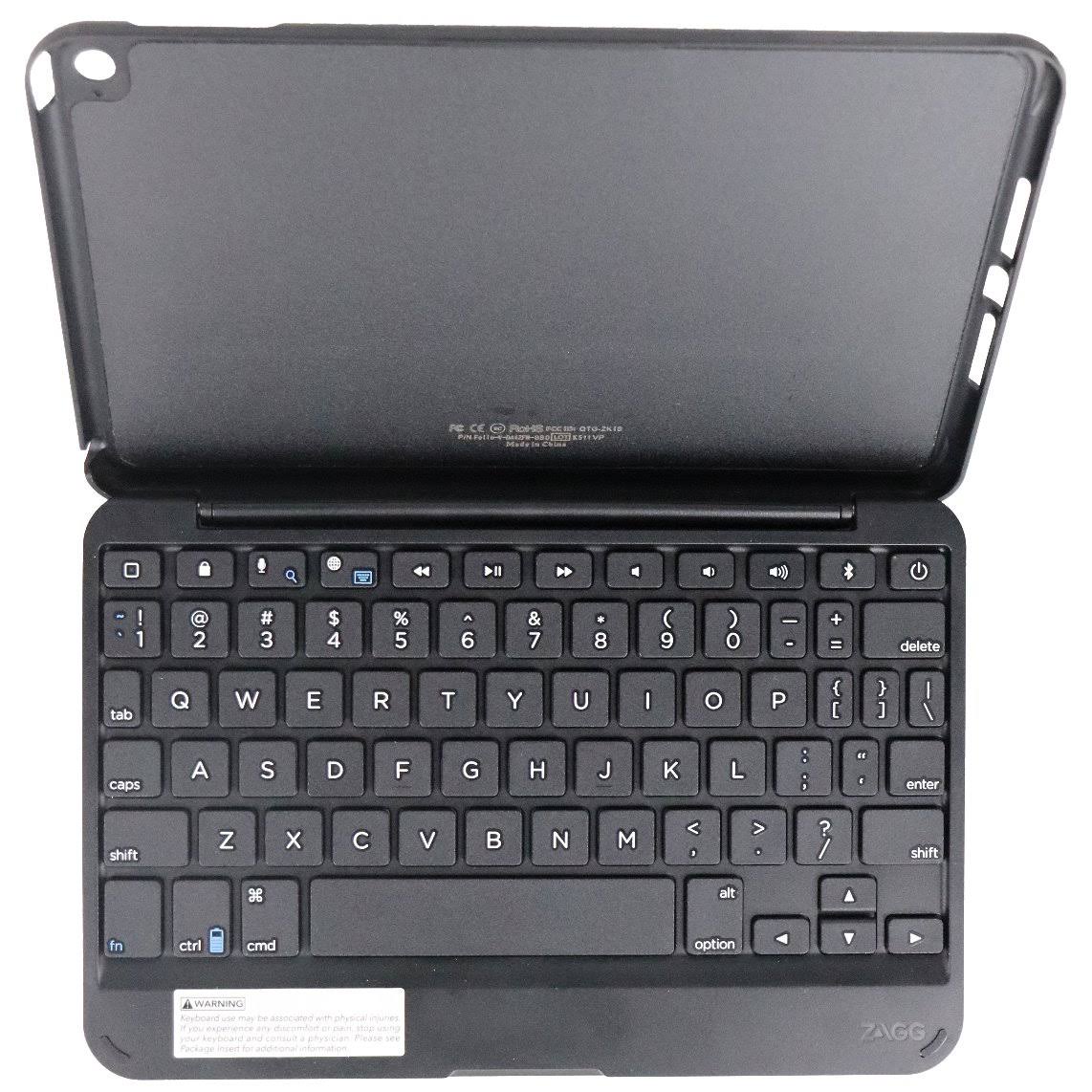 ZAGG Folio Wireless Bluetooth Keyboard and Folio Case for iPad mini 4 - Black