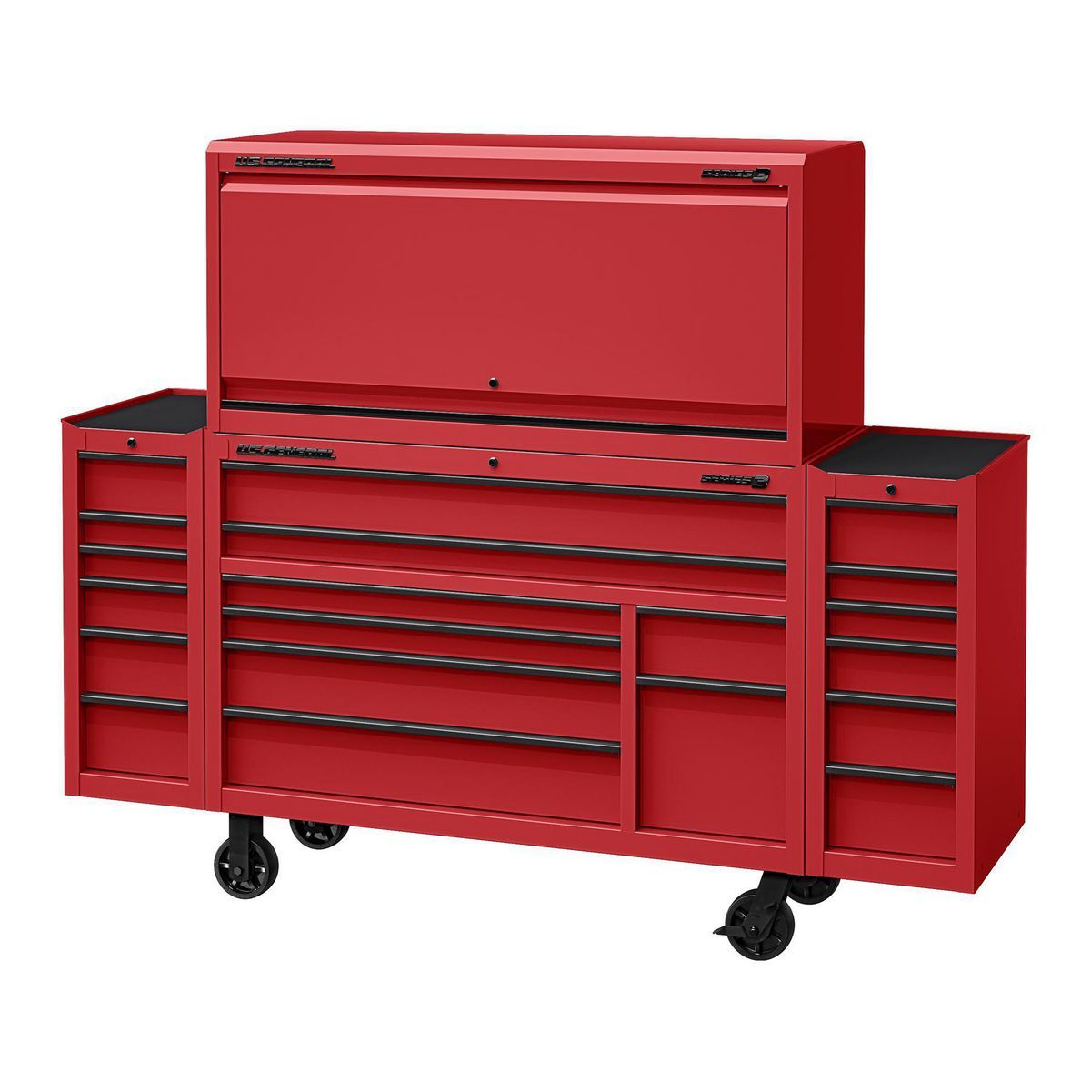 U.S. GENERAL 15 in. End Cabinet, Series 3, Slate Gray