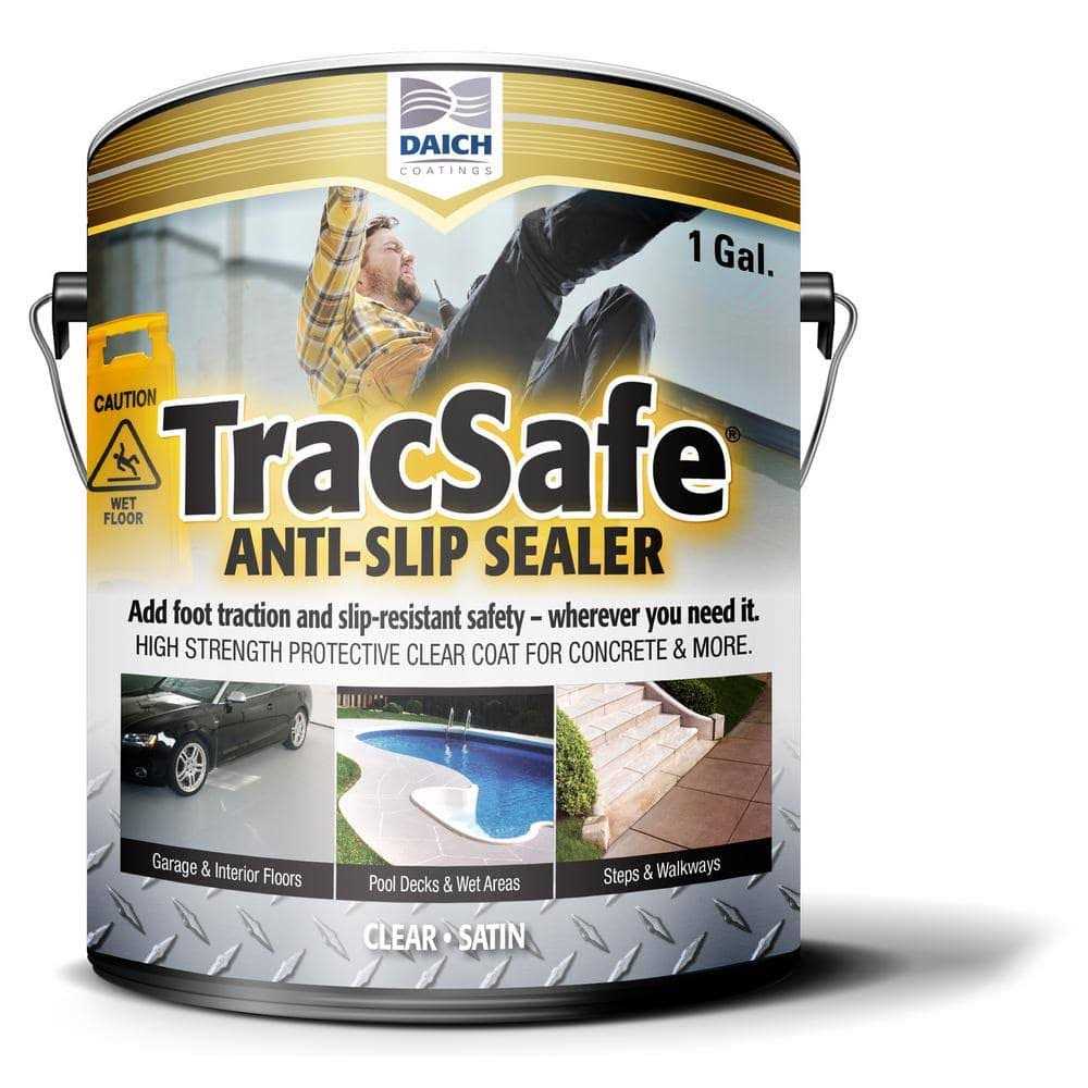 Anti-Slip 1 gal. Clear Multi-Surface Sealer Water Repellent and Chemical Resistant - Shop Hardware Tools Online Store