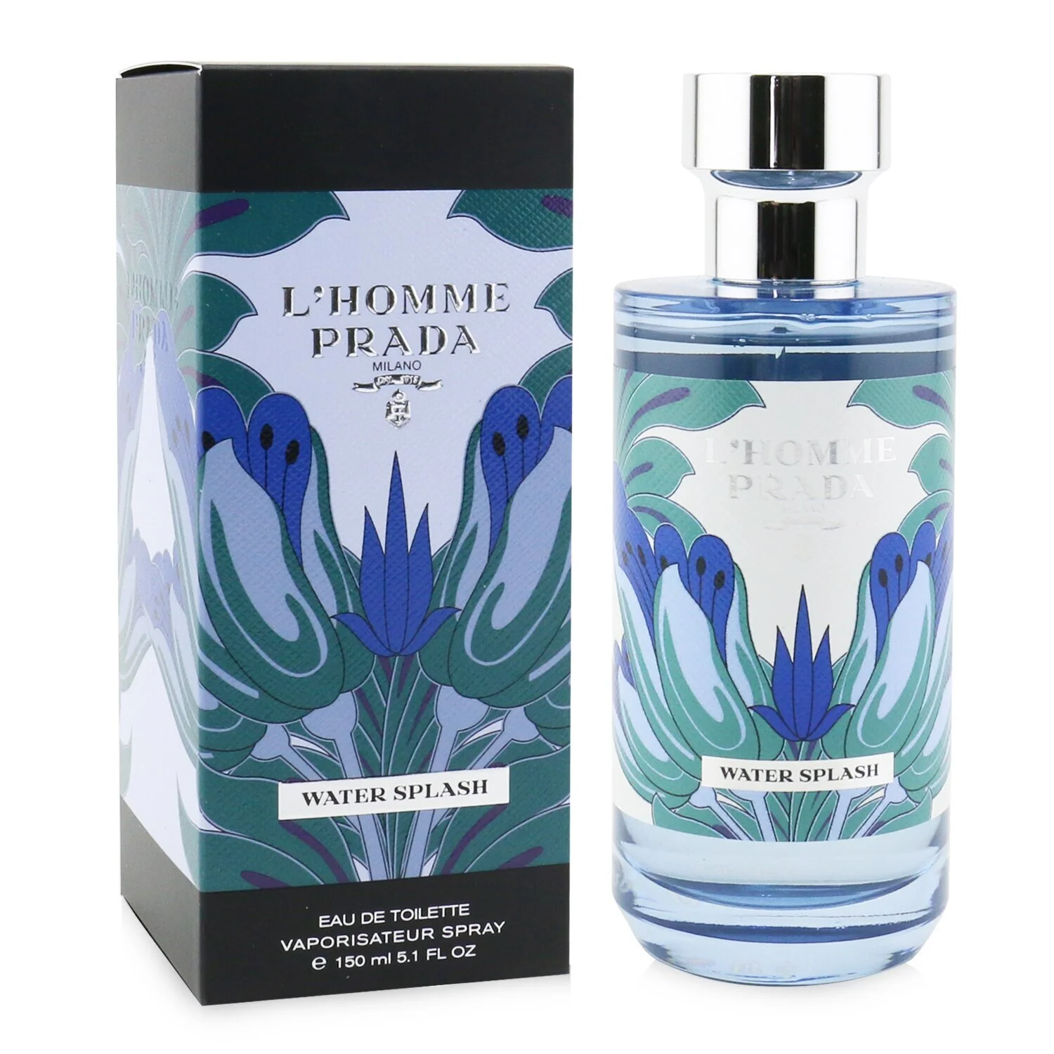 Prada L'Homme Water Splash Eau De Toilette Spray  150ml/5oz