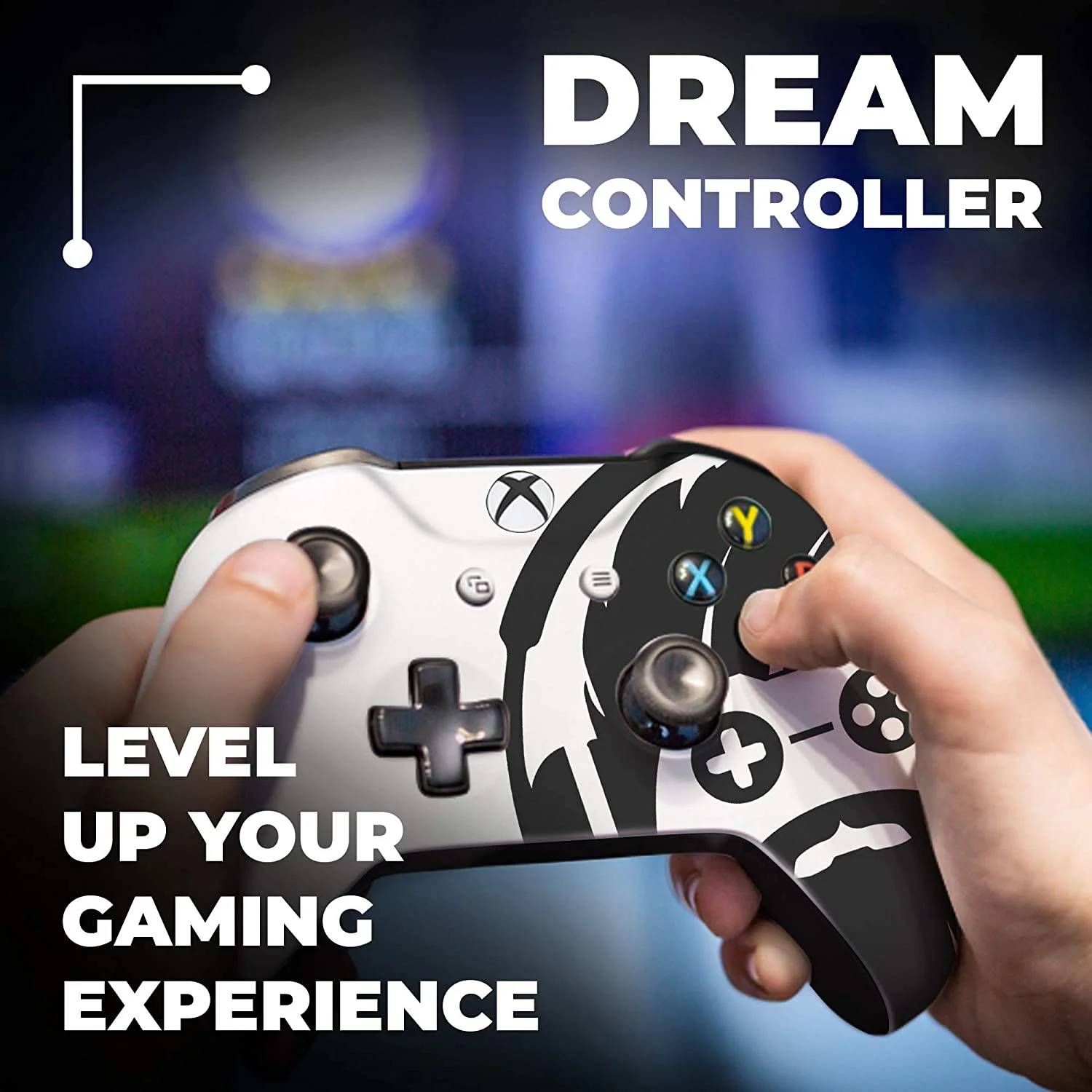 DreamController Original Wireless Custom Xbox One Controller - Xbox One Custom Controller Works with Xbox One S/Xbox One X/PC/Laptop with Windows 10