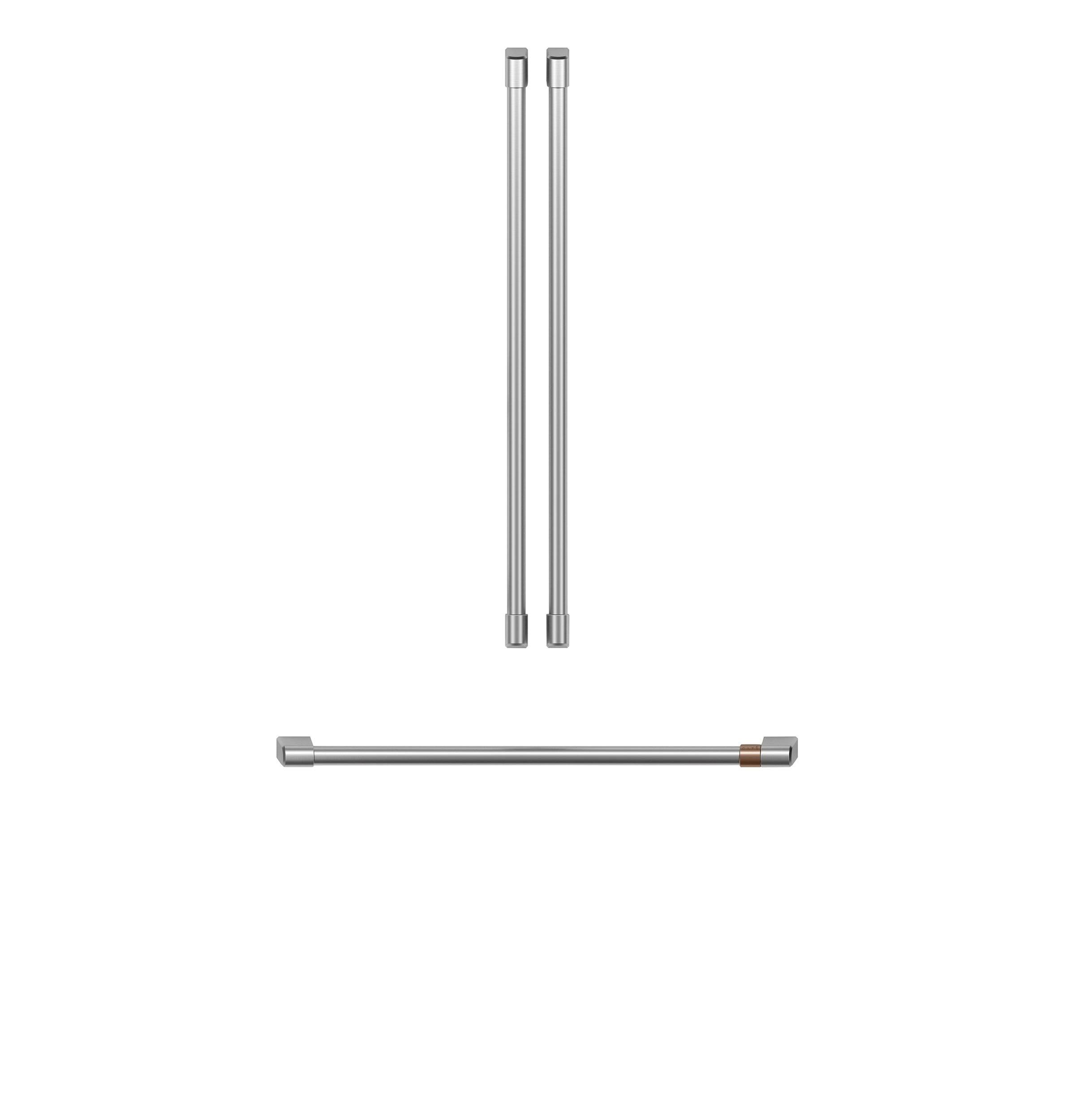 Cafe CXLB3H3PMSS Refrigeration Handle Kit - Brushed Stainless