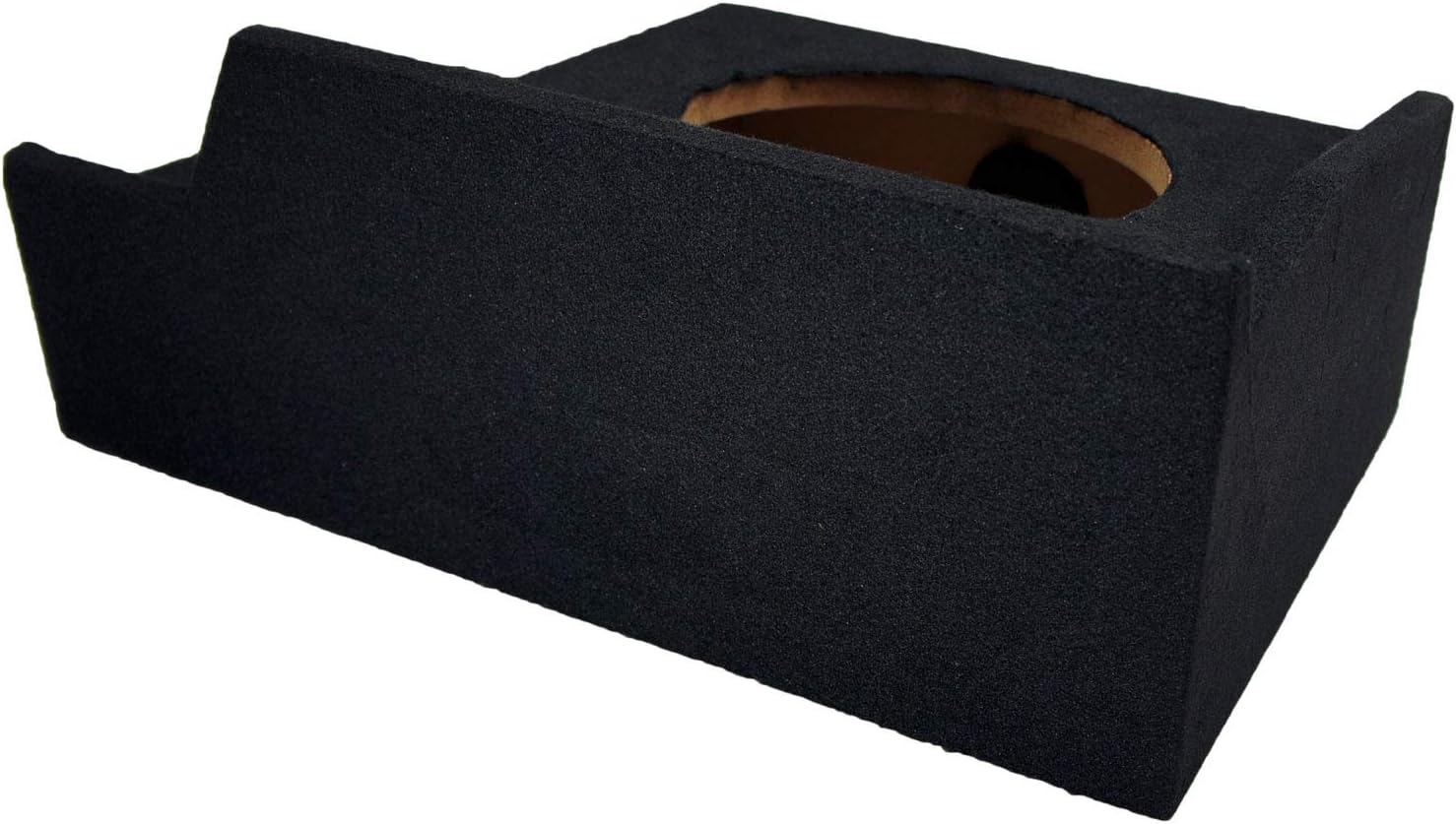 Compatible with Chevy Silverado or GMC Sierra Full Size Extended Cab Truck 1999-2006 Single 10 Subwoofer Sub Box Speaker Enclosure