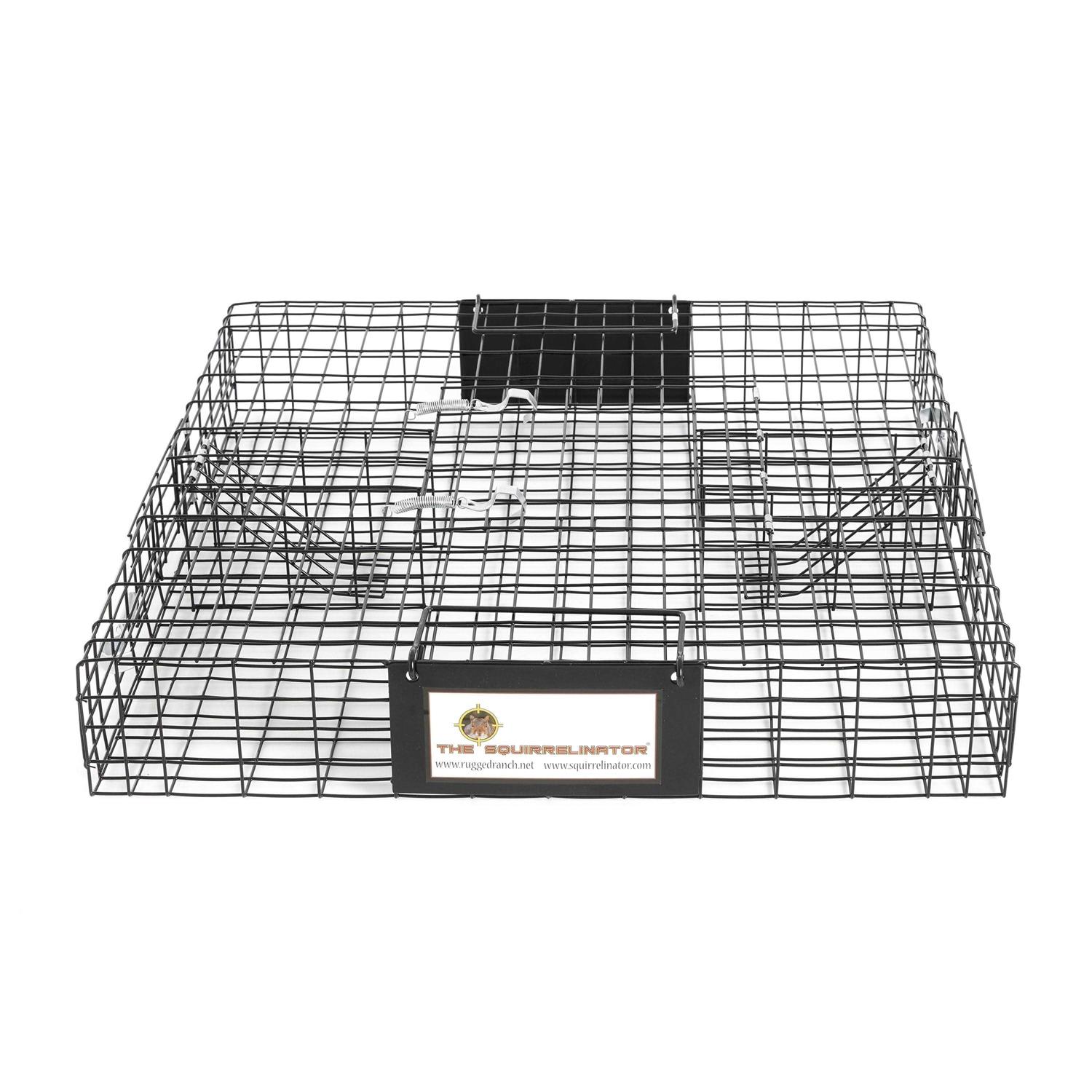 Rugged Ranch Squirrelinator Live Trap-with Basin - Sports Supplies Online Store