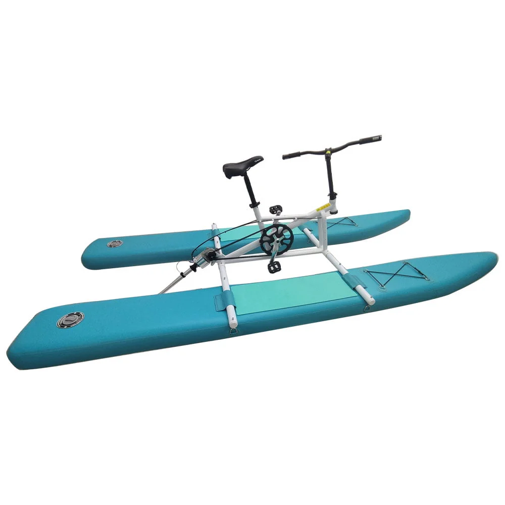 Techtongda Single Person Water Bike Cruise Sightseeing Pedal Recreational Boat