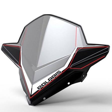 Polaris New OEM Axys Clear Logo Mid Windshield 2880389 Rush Switchback 600 800