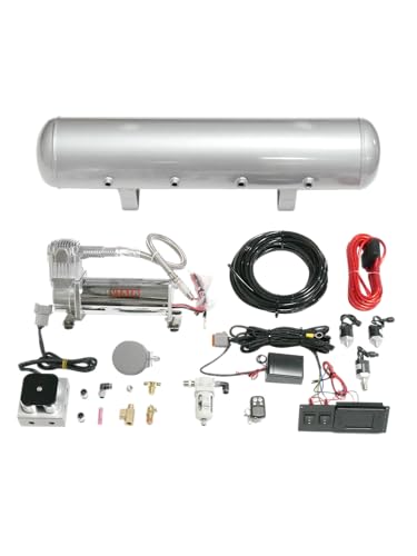 TOPair Air Struts Air Bag Suspension Compatible With 2003-2007 350Z / G35 Coupe 2003-2006 G35 Sedan (RWD