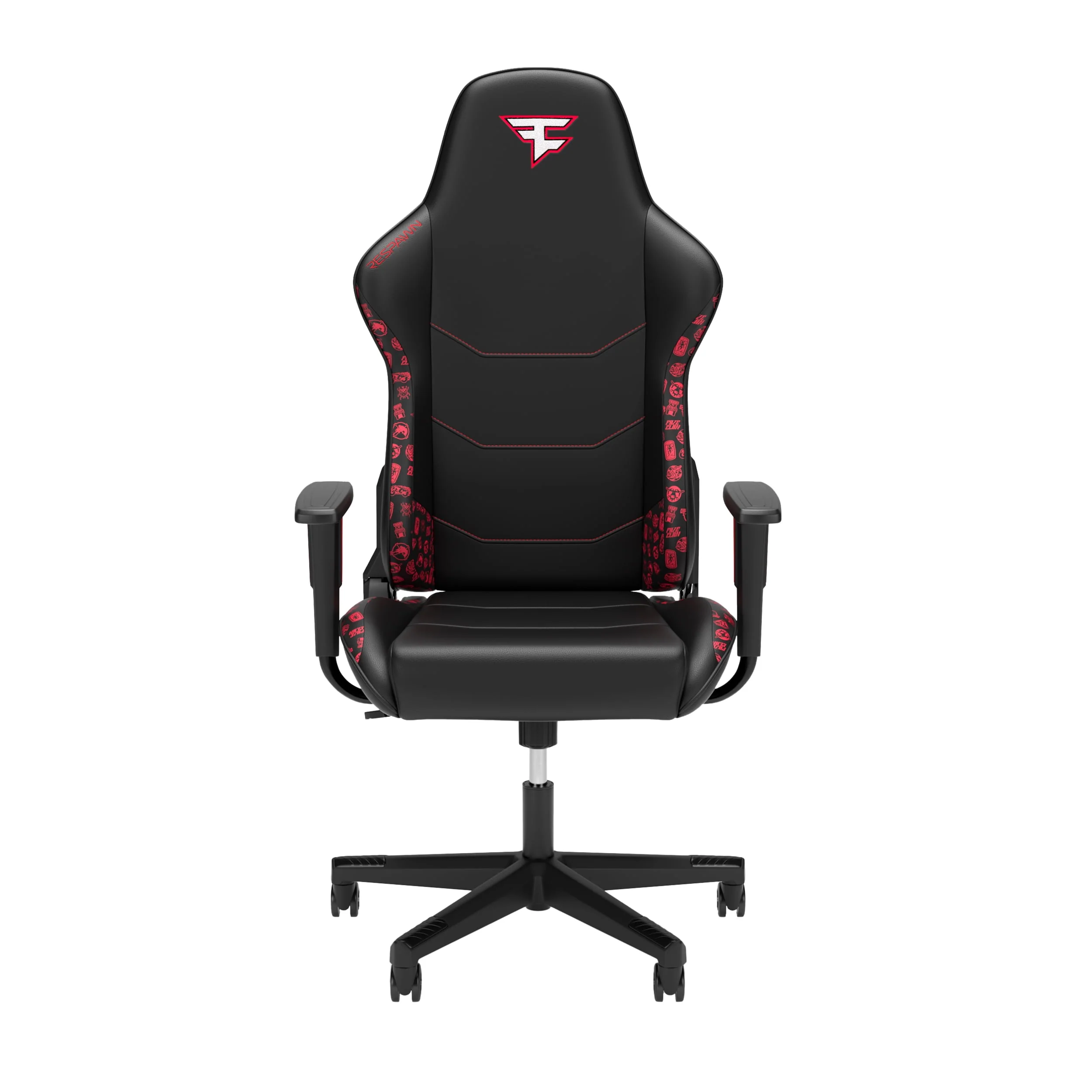 RESPAWN 110 Ergonomic PVC Gaming Chair-Racing Style High Back Office Chair -Integrated Headrest, Recline with Adjustable Tilt Tension & Angle Lock