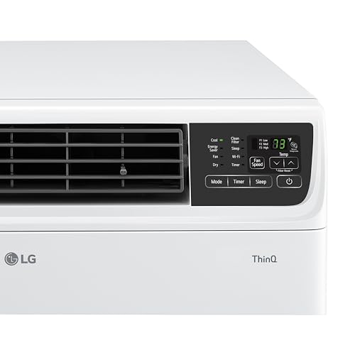 LG 12,000 BTU Dual Inverter Smart Window Air Conditioner, Cools 550 Sq. Ft., Ultra Quiet Operation, Up to 35% More Energy Savings, Energy Star