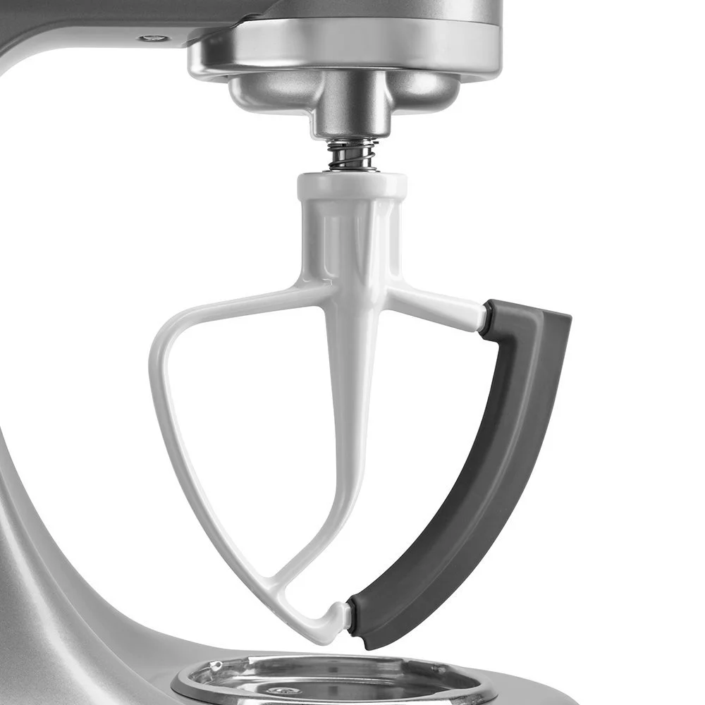 KitchenAid DRTVICE4 (FGA+RVSA+FVSP+KFE5T) Stand Mixer Attachment Pack Food Grinder/Fruit Vegetable Strainer/Rotor Slicer Shredder/Flex Edge Beater