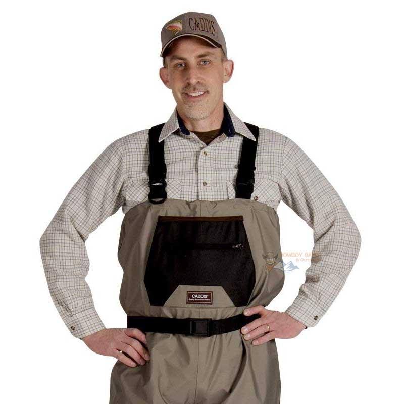 Caddis Men S Breathable Stockingfoot Waders - Xlarge Tan