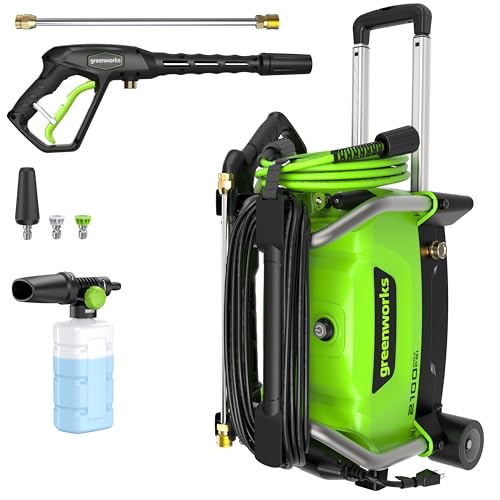 Greenworks 2000 PSI 1.2 GPM Pressure Washer (Open Frame GPW2003) GPW2003