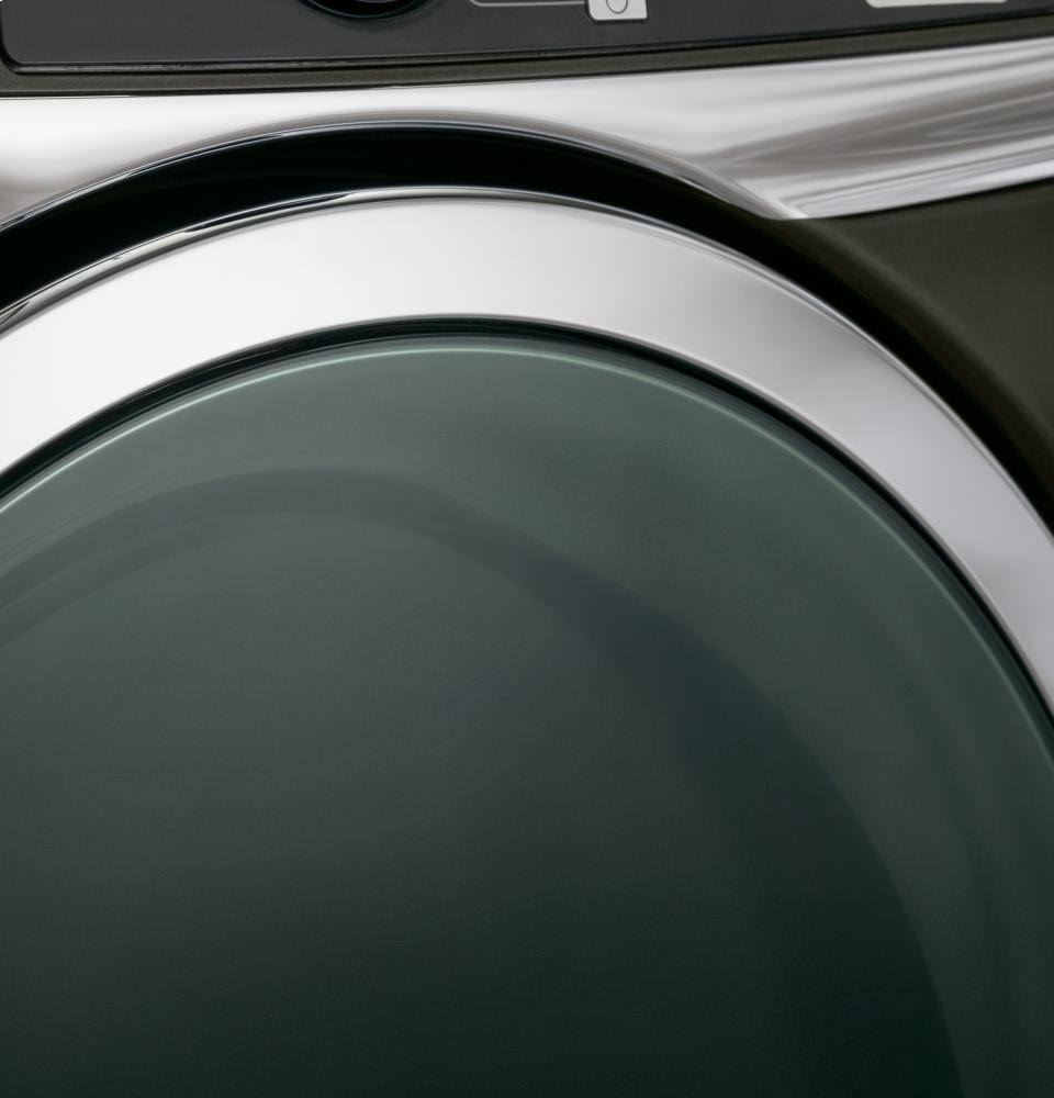 GE RightHeight GFDR485EFMC Front-Loading Electric Dryer - Metallic Carbon