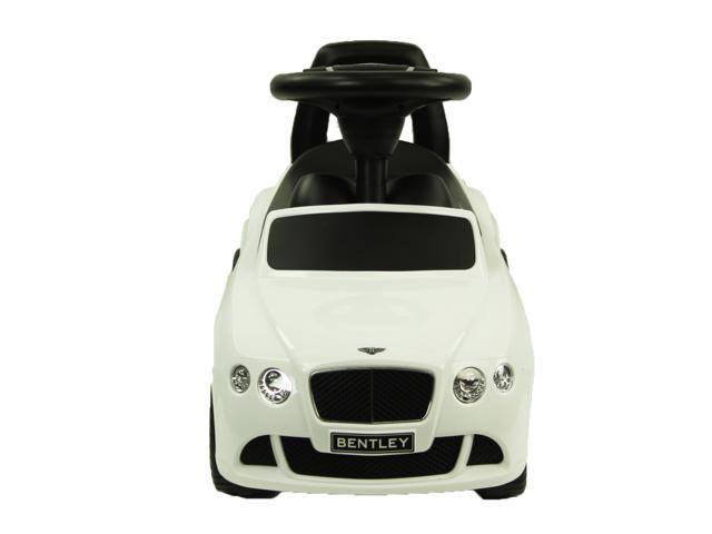 Evezo Bentley Continental GT Ride on Push Car - White