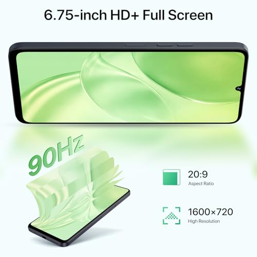 UMIDIGI G9 5G Cell Phone, Android 14 Unlocked Phones, 12(6+6) GB +128GB/1TB TF Expand, 5G Dual SIM, 50MP Camera, 6.75" HD+ 90Hz Display