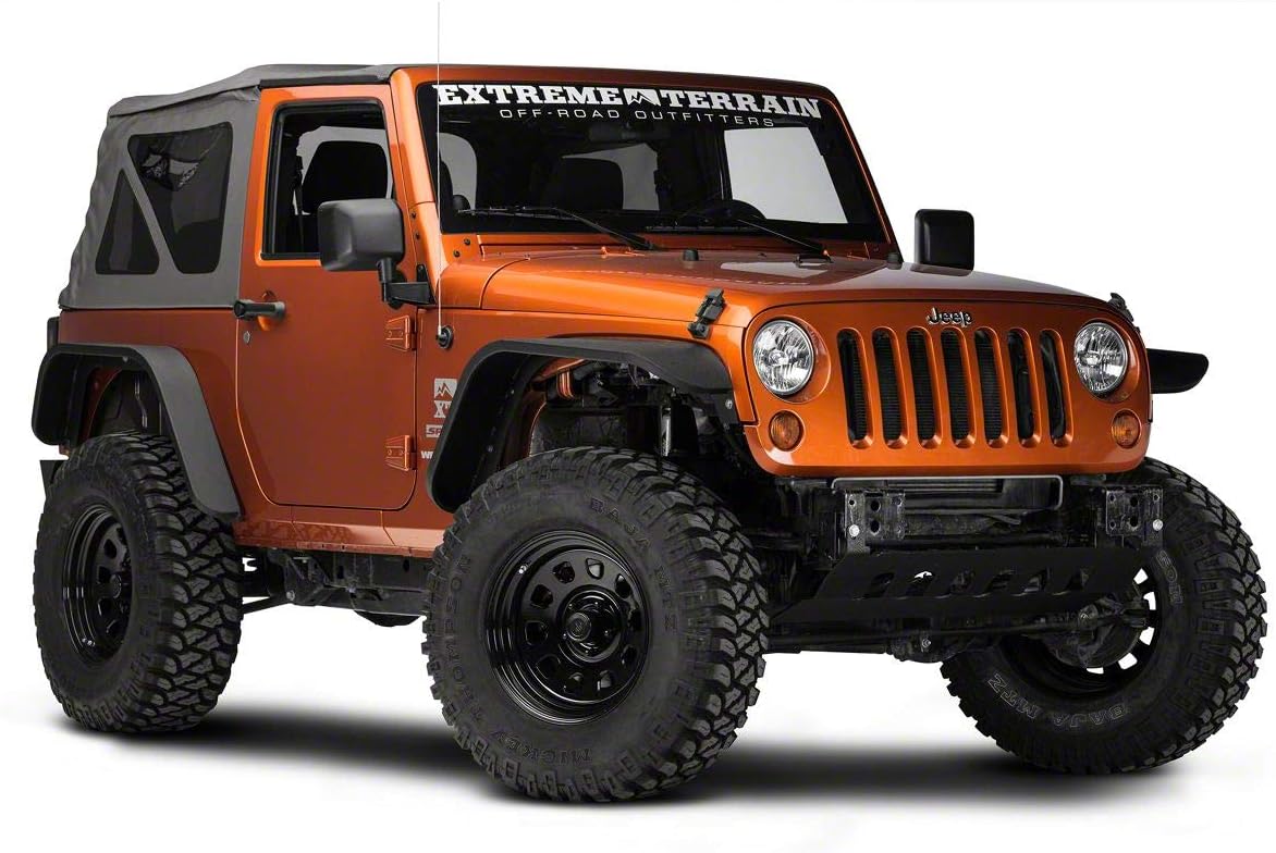 Barricade Skid Plate Compatible with Barricade Trail Force HD Bumper J20850 Only Compatible with 10-18 Jeep Wrangler JK