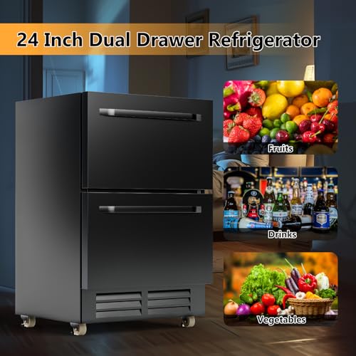 Cigar Electric Humidor, 35L 250 Counts Large Capacity Thermostatic Electric Cigar Cooler Cabinet with Digital LED Screen, Safety Lock