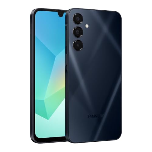 SAMSUNG Galaxy A16 5G (SM-A166M/DS), 256GB 8GB RAM, Dual SIM, Factory Unlocked GSM, International Version (25W Power Adapter Bundle) - (Blue Black)