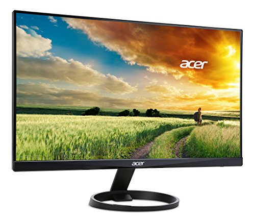Acer 23.8” Full HD 1920 x 1080 IPS Zero Frame Home Office Computer Monitor - 178° Wide View Angle - 16.7M - NTSC 72% Color Gamut - Low Blue Light