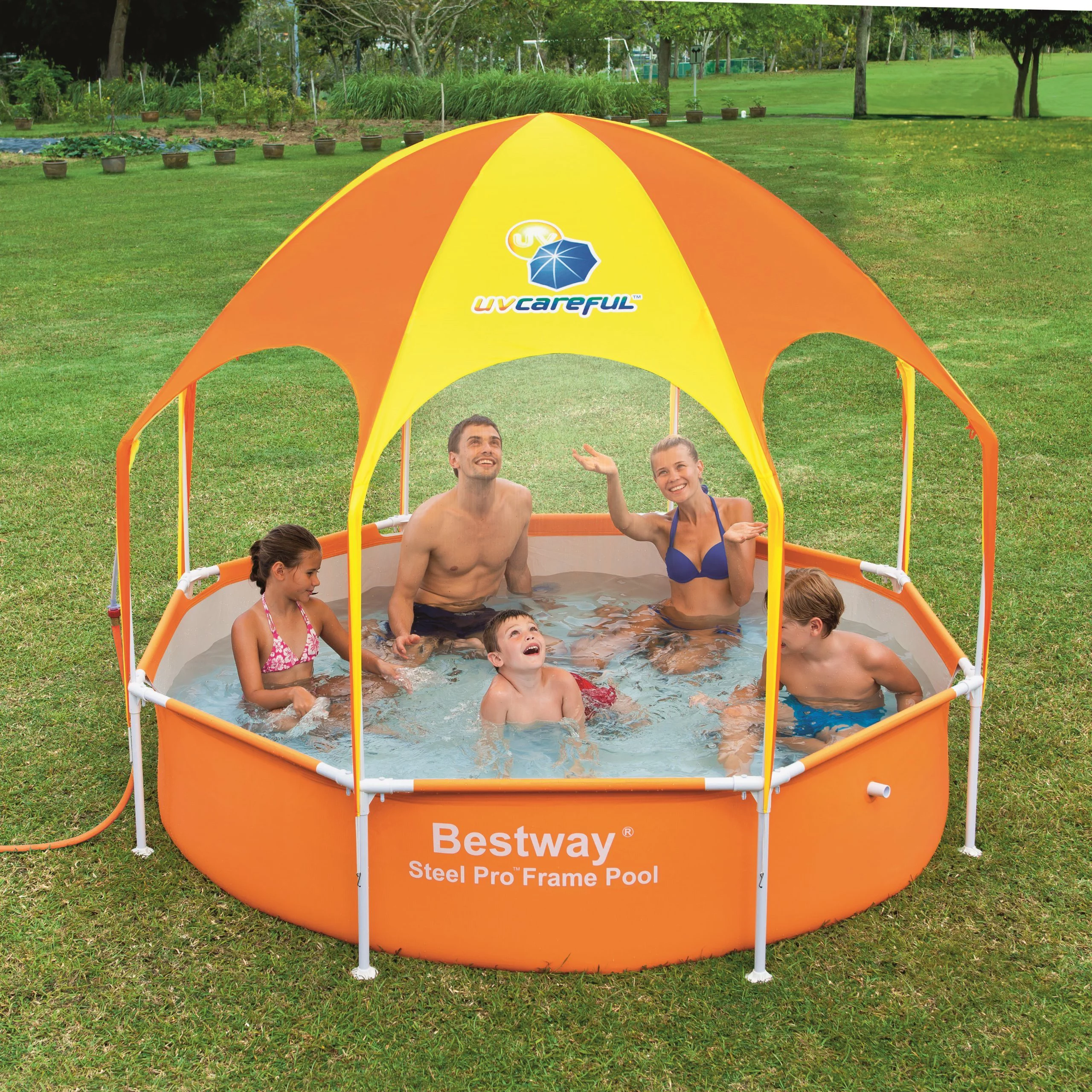 H2OGO! Underwater Oasis Spray Pool 8 ft.
