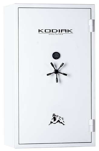 Kodiak Home Gun Safe for Rifles & Pistols | KGX5933G by Rhino Metals with New SafeX Security System | 41 Long Guns & 6 Handguns | 60 Minute Fire