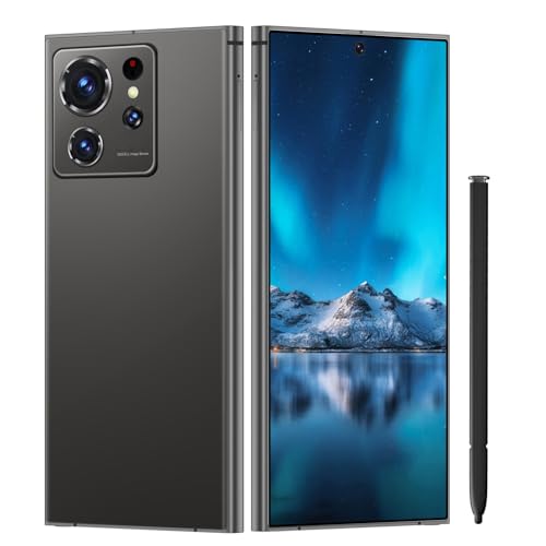 S24 Ultra Unlocked Cell Phones Smartphone with Built-in Pen 8+256GB Android 13 Phones 6.8" HD Screen Dual SIM 108MP+48MP Camera 6800 mAh (Green)