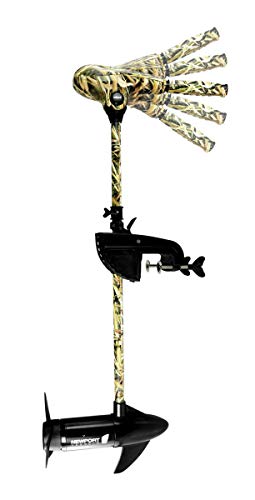 Newport X-Series 55lb Thrust Transom Mounted Saltwater Electric Trolling Motor w/LED Battery Indicator (36" Shaft)