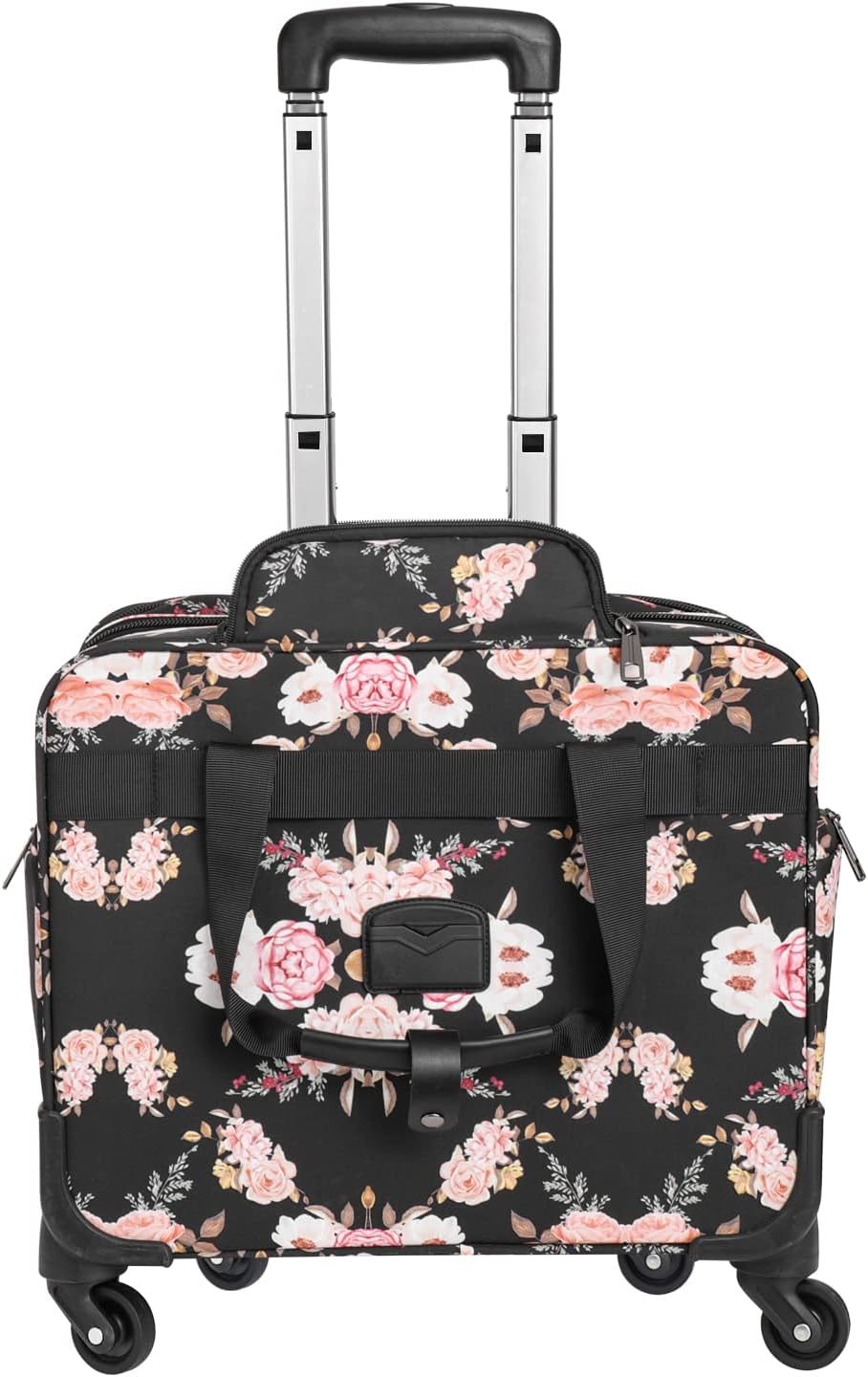 MOSISO Rolling Laptop Bag Case, 15-16 inch Rolling Briefcase for Women Men with Wheels