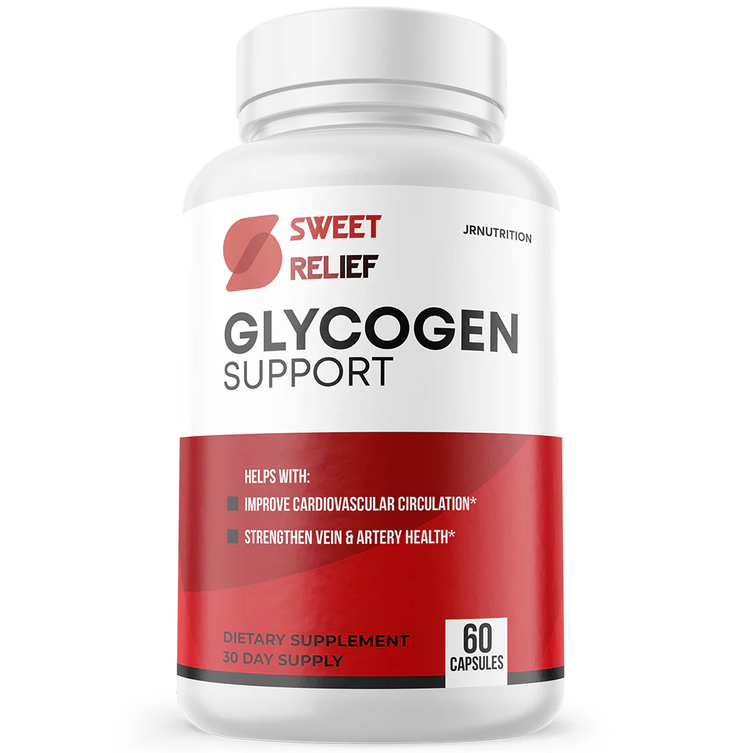Sweet Relief Glycogen - Dietary Supplement 60 Capsules - Kansas Nuitrition - HNZSDS