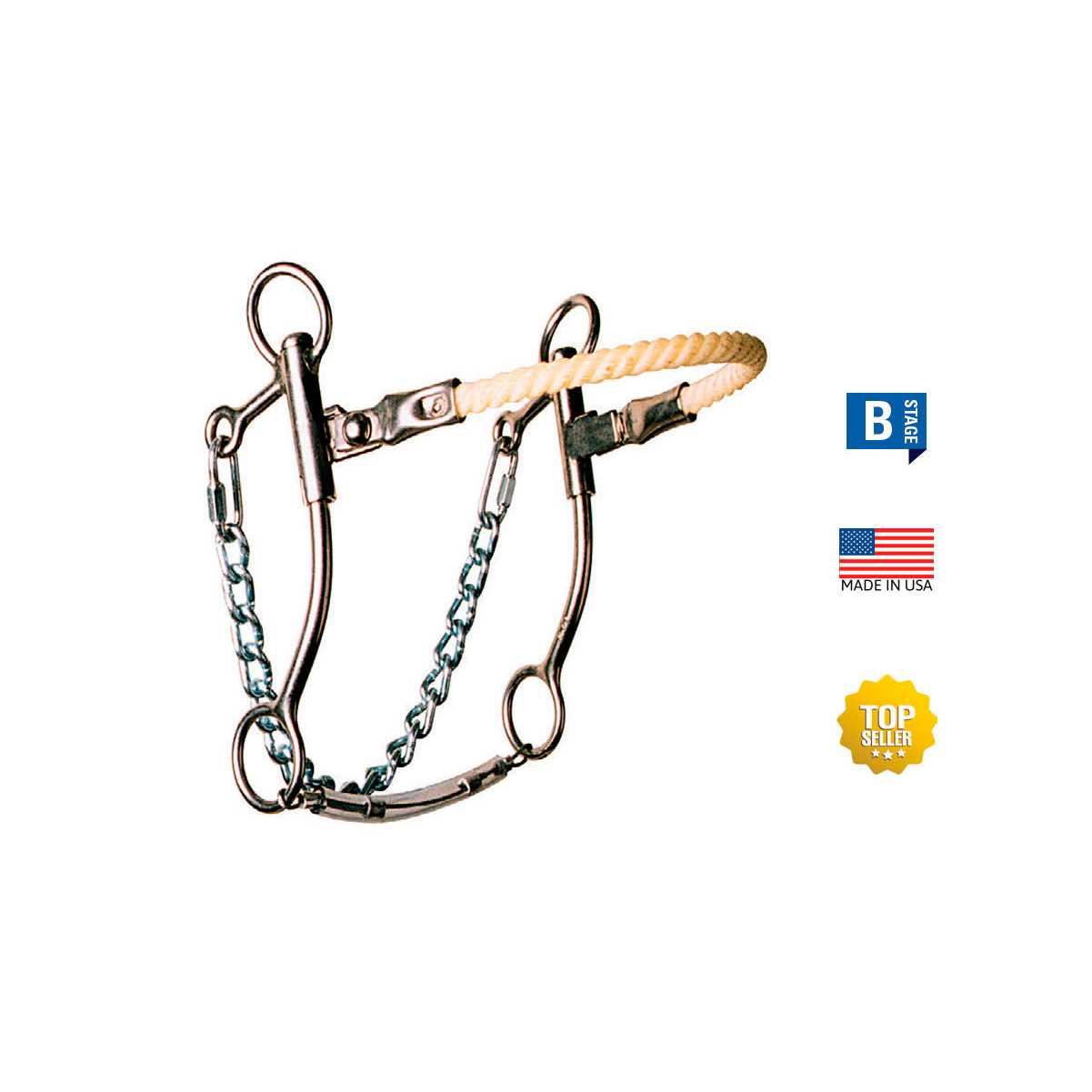 Reinsman Jim Warner Hackamore - Sports Supplies Online Store