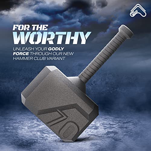Tribe WOD Hammer Kettlebell 15-70lb + Adjustable | Cross Training Workout Equipment for Muscle Building, Cardio Fitness