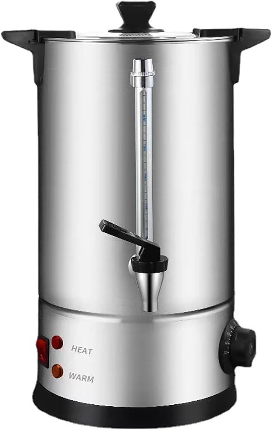 Commercial Coffee Urn 110 Cup 16L, Fast Brew Stainless Steel Coffee Urn Dispenser Coffee Maker with Filter Hot Water Urn Percolate Coffee Maker