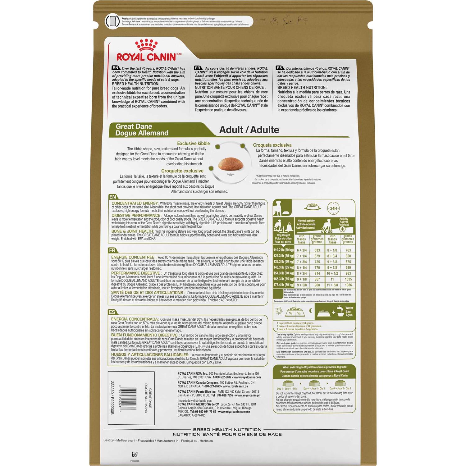Royal Canin Great Dane Adult Dry Dog Food - Pet Supplies online store