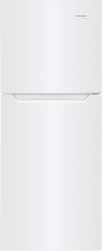 Frigidaire FFET1022UW 27 Inch Freestanding Top Freezer Refrigerator with 9.9 cu. ft. Total Capacity, in White