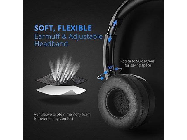 Mpow 071 USB Headset/ 3.5mm Computer Headset with Microphone Noise Cancelling, Lightweight PC