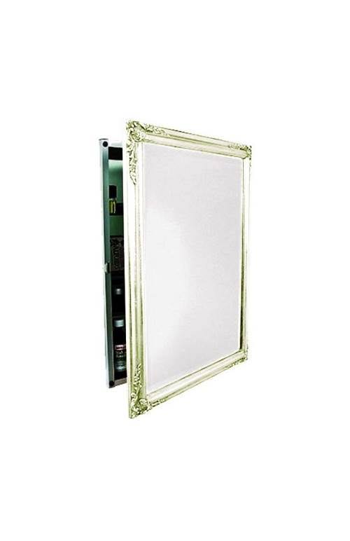 Afina Basix Plus Medicine Cabinet in Antique White Finish