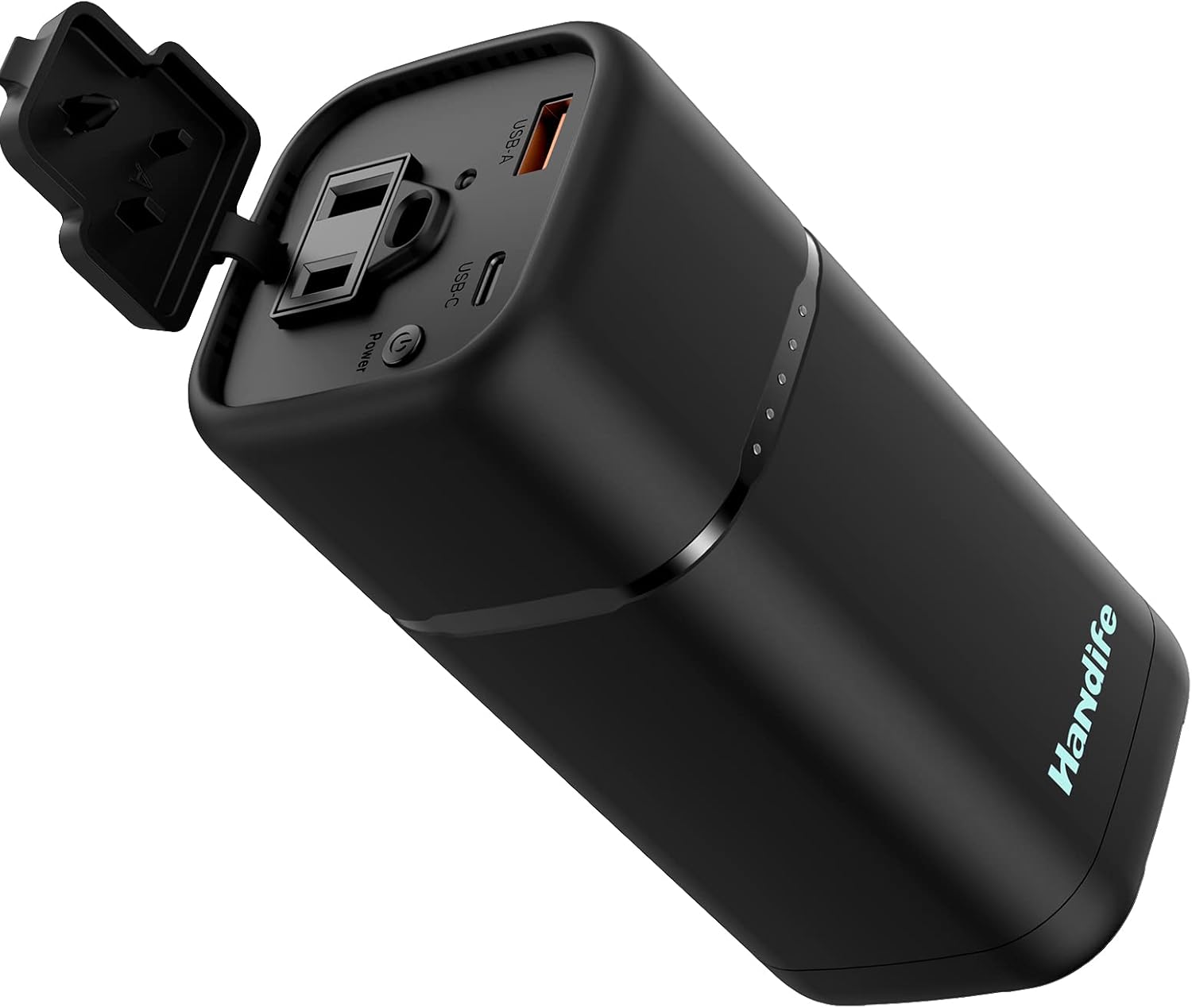 Handife Portable Power Station 20000mAh Mini Generator Portable with 110V/90W(Peak 110W) Portable Laptop Charger AC Outlet, USB PD 30W/QC 3.0