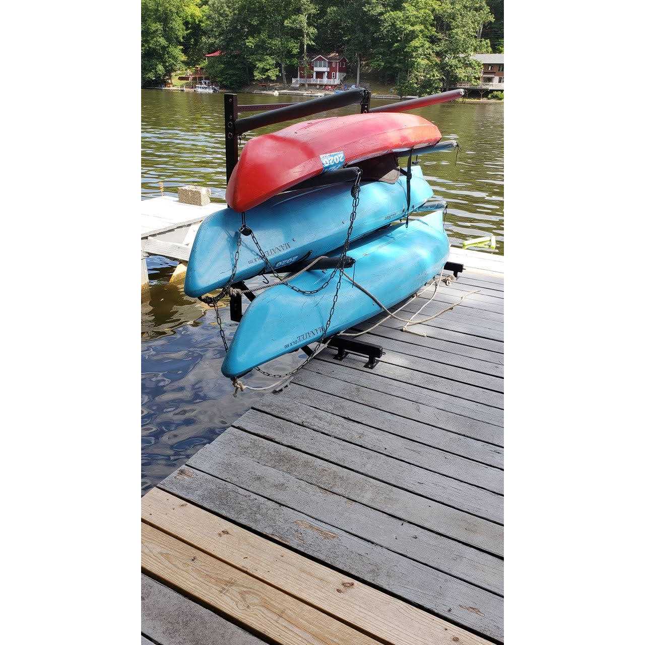 Storeyourboard Kayak Dock Storage Rack Outdoor Over The Water Mount - Sports Supplies Online Store