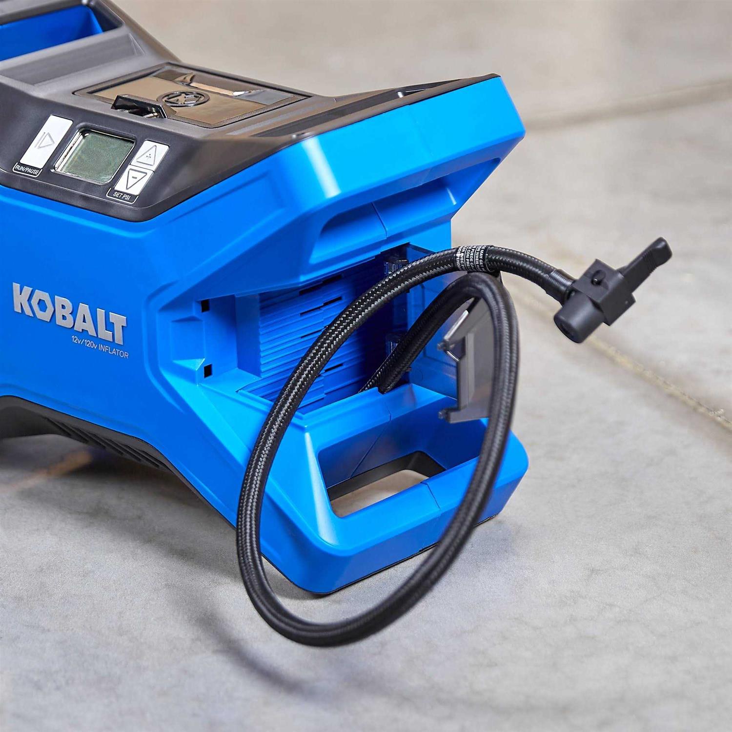 Kobalt 120-Volt Electric Air Inflator - Sports Supplies Online Store