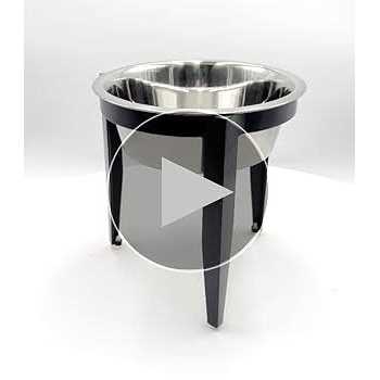 NMN Designs Vision Outdoor / Indoor Elevated Single Diner for Dogs - Pet Supplies online store