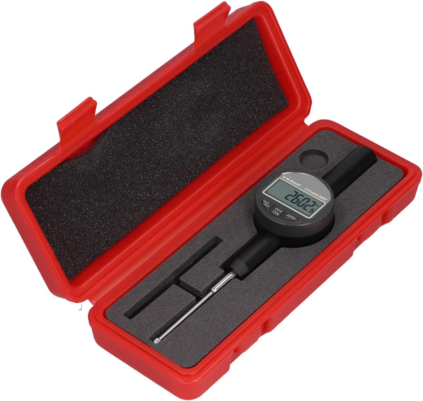 Digital Dial Indicator, Electronic Indicator Gauge High Accuracy 0.01mm Measuring Tool