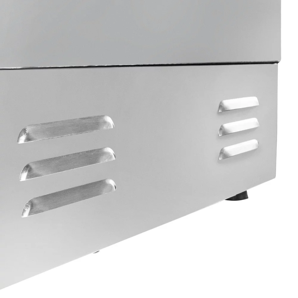 GorillaRock Flat Top Griddle | Teppanyaki Grill with Single Thermostat | Commercial Griddle | 21.50 x 16.00 | 110V
