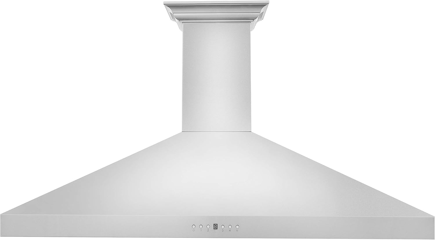 ZLINE 48 in. Wall Mount Range Hood in Stainless Steel with Built-in CrownSound Bluetooth Speakers (KL3CRN-BT-48)
