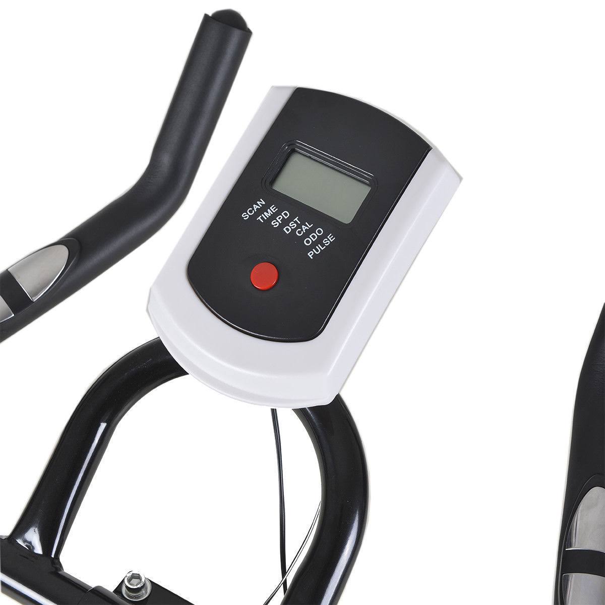 Black Bicycle Cycling Fitness Exercise Stationary Bike Cardio Home in