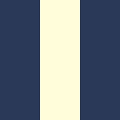 Majestic Pet Navy Blue Vertical Stripe Medium Rectangle Pet Bed