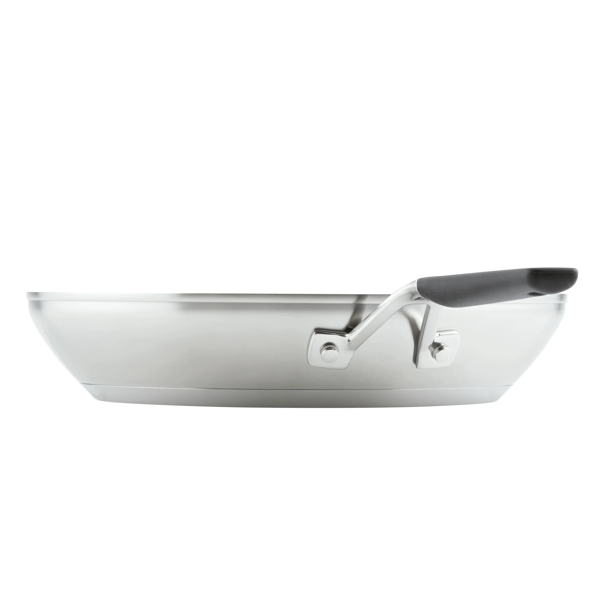 KitchenAid 10 Pieces Brushed Stainless Steel Cookware Set