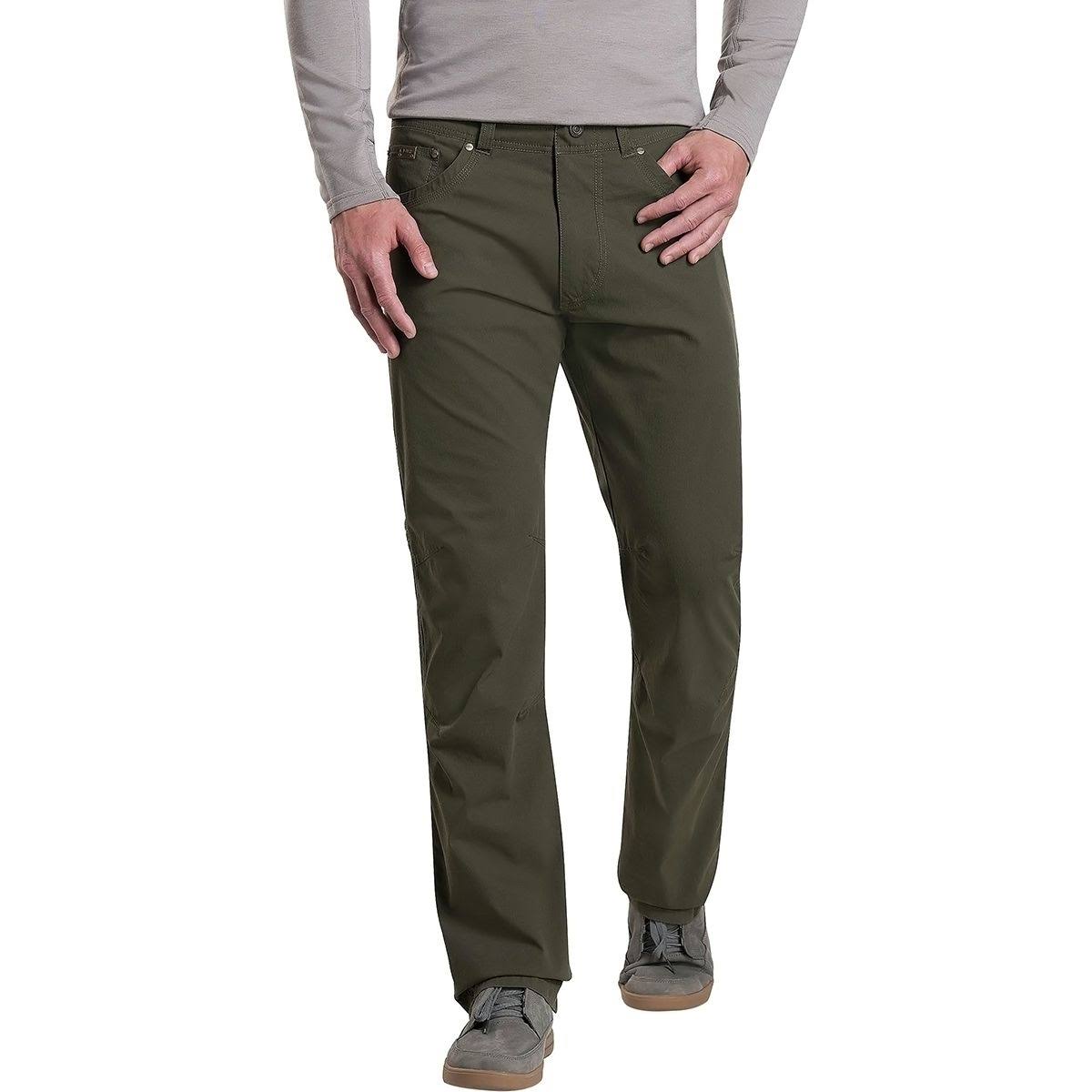 Kuhl Revolvr Pant - Men&s Olive Brown, 35x34