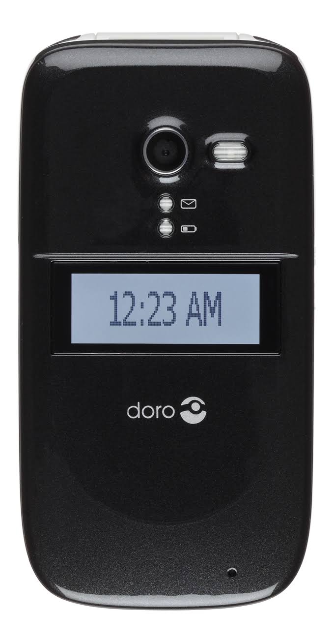 Doro 626 FLIP-BLK Cellphone for Consumer Cellular - Black