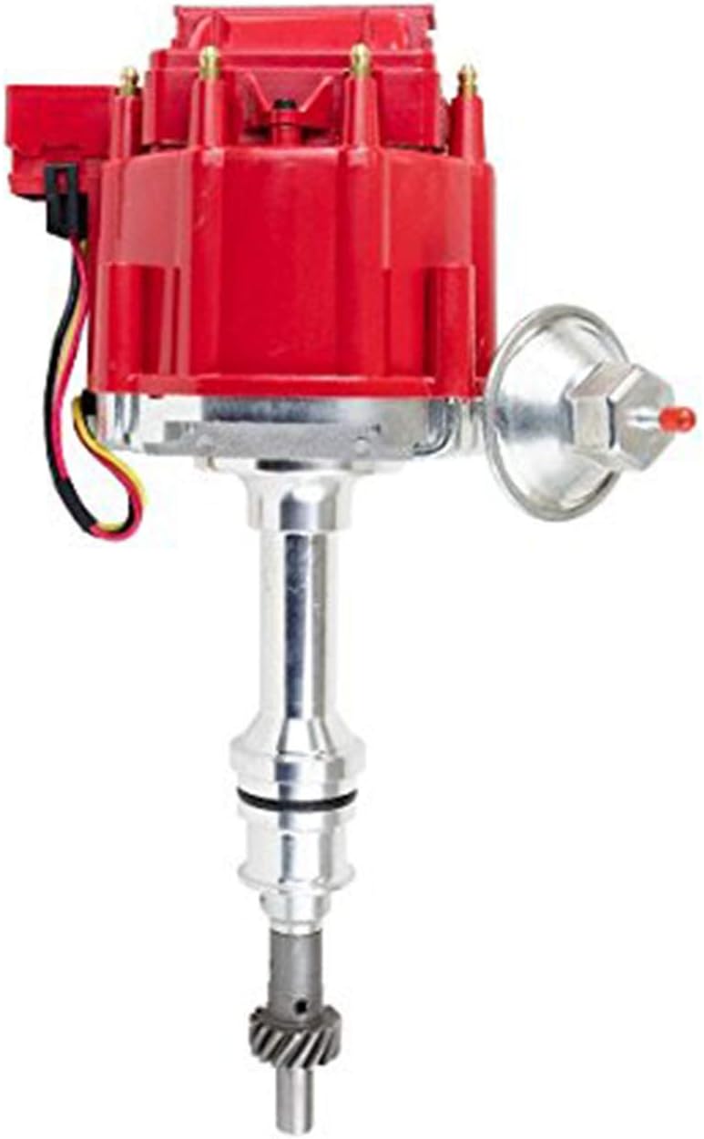 A-Team Performance - 65K Coil Complete HEI Distributor, Spark Plug Wires, and Pigtail Harness 3 in 1 Kit —