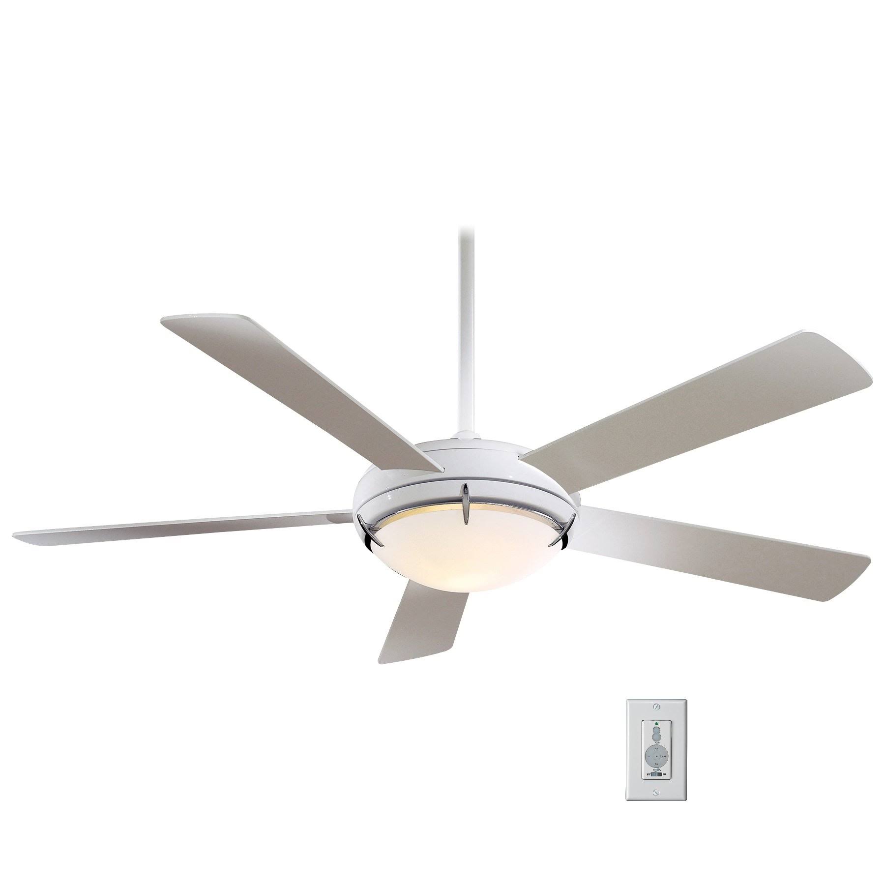 Minka-Aire - F603-WH Como 54 inch White Ceiling Fan